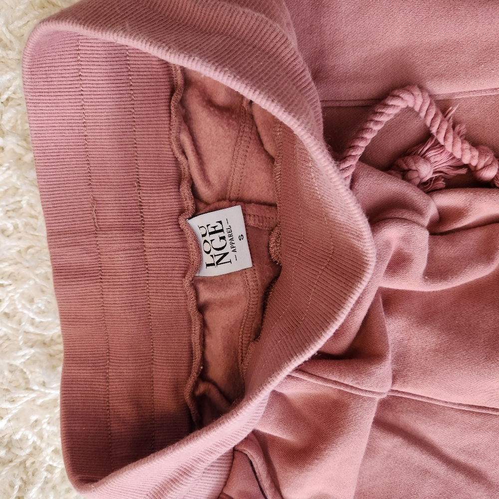 Lounge merch sweatpants, pink, size s